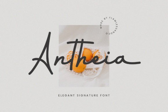 Antheia Font - Featured Image