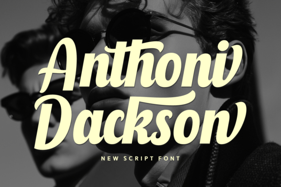 Anthoni Dackson Font - Featured Image