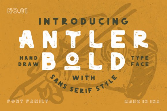 Antler Bold Font - Featured Image