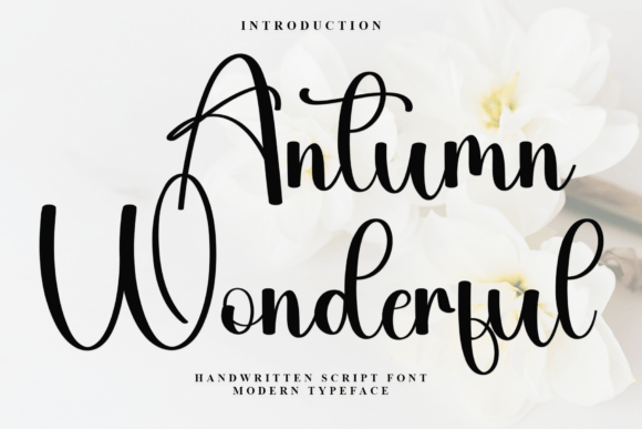 Antumn Wonderful Font - Featured Image