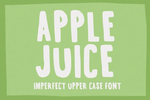 Apple Juice Font - Featured Image