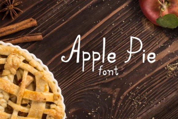 Apple Pie Font - Featured Image