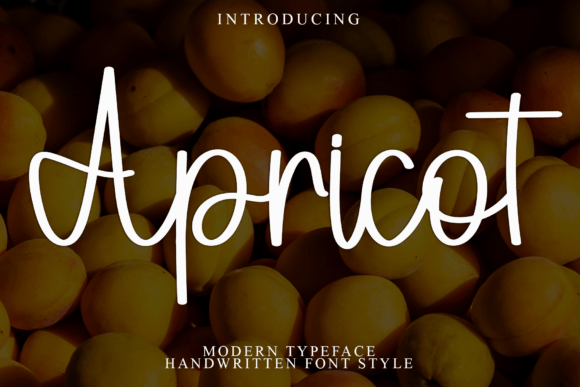 Apricot Font - Featured Image