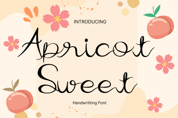 Apricot Sweet Font - Featured Image