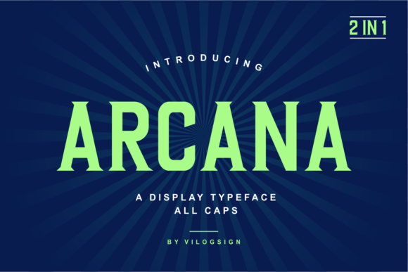 Arcana Font - Featured Image