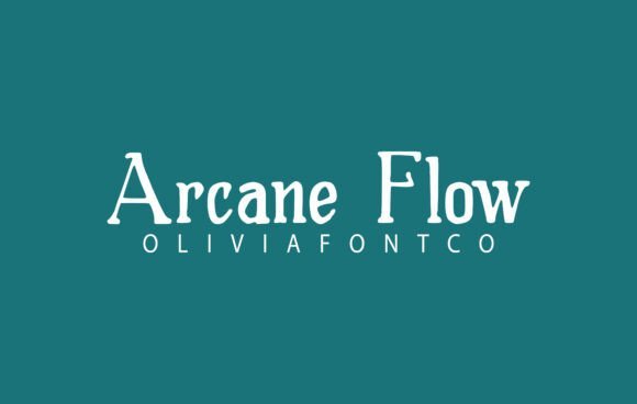 Arcane Flow Font - Featured Image