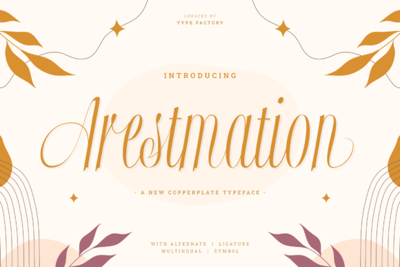 Arestmation Font - Featured Image