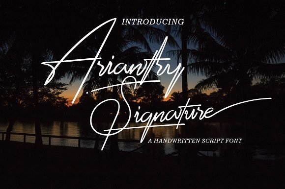 Arianthy Font - Featured Image