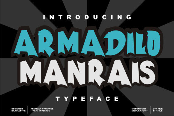 Armadilo Manrais Font - Featured Image