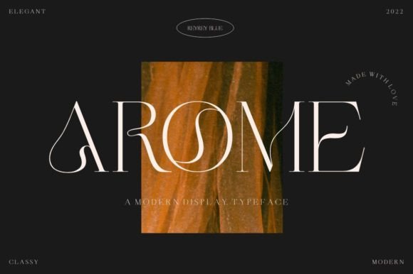Arome Font - Featured Image