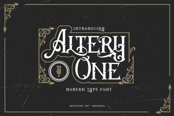 Artery One Font - Featured Image