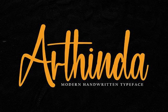 Arthinda Font - Featured Image