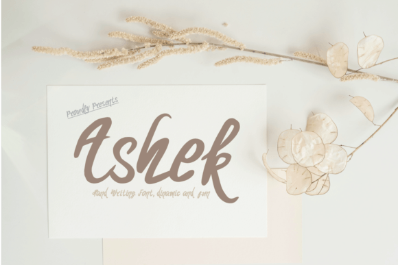 Ashek Font - Featured Image