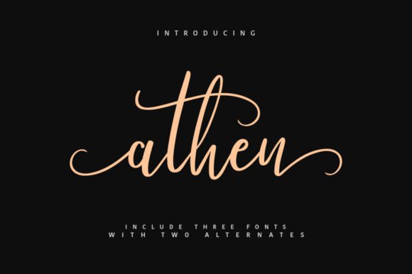 Athen Font - Featured Image