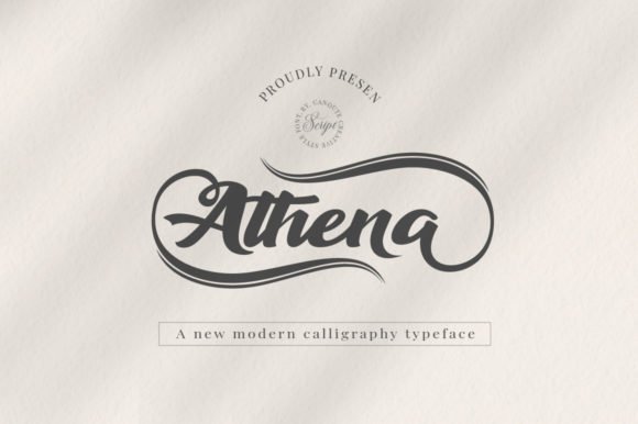 Athena Font - Featured Image
