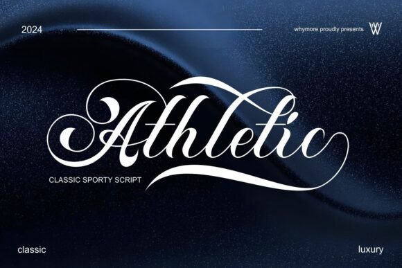 Athletic Font - Featured Image