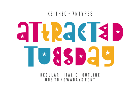 Attracted Tuesday Font - Featured Image