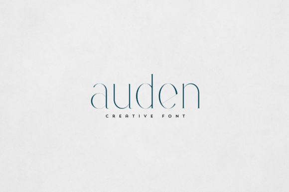 Auden Font - Featured Image