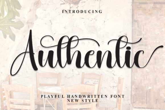 Authentic Font - Featured Image