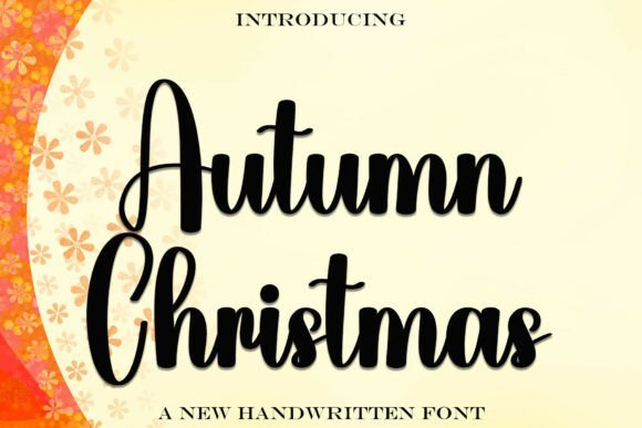 Autumn Christmas Font - Featured Image