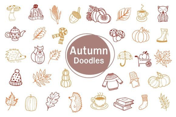 Autumn Doodles Font - Featured Image
