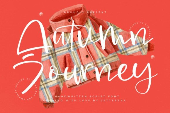 Autumn Journey Font - Featured Image
