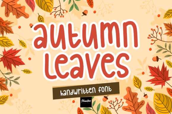 Autumn Leaves Font - Featured Image