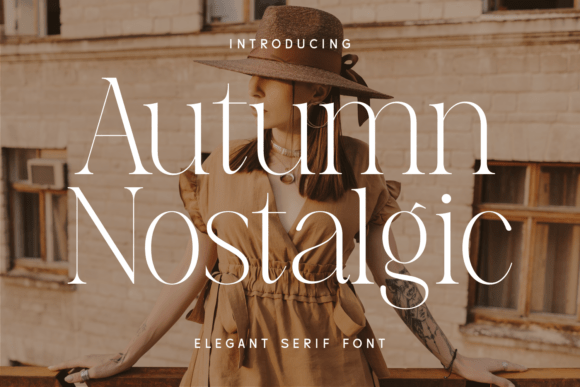 Autumn Nostalgic Font - Featured Image