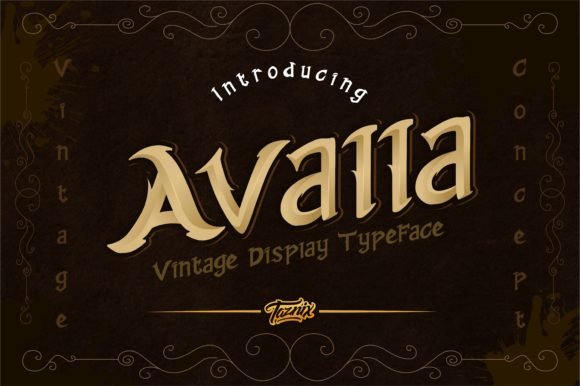 Avalla Font - Featured Image