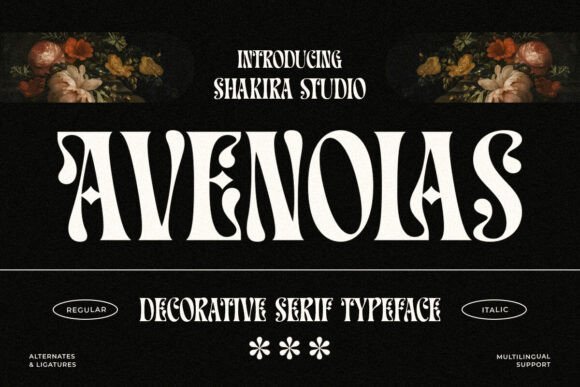 Avenolas Font - Featured Image