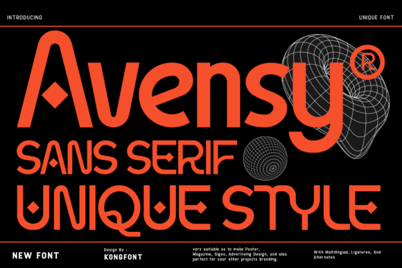 Avensy Font - Featured Image
