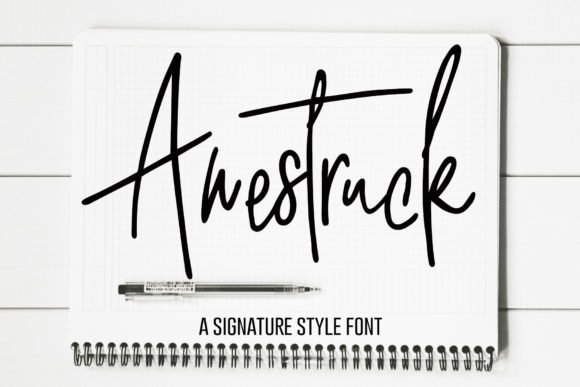 Awestruck Font - Featured Image