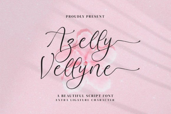 Azelly Vellyne Font - Featured Image