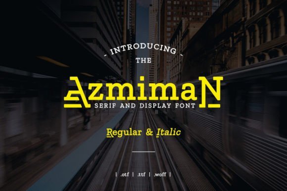 Azmiman Font - Featured Image