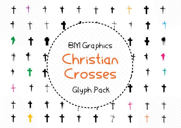 BM Graphics - Christian Crosses Font - Featured Image