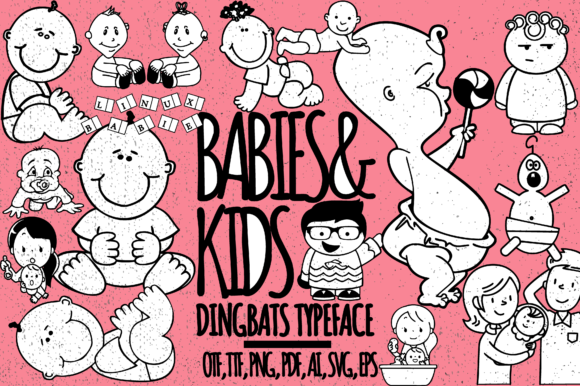 Babies and Kids Font - Featured Image