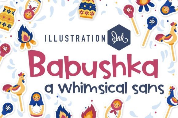 Babushka Font - Featured Image