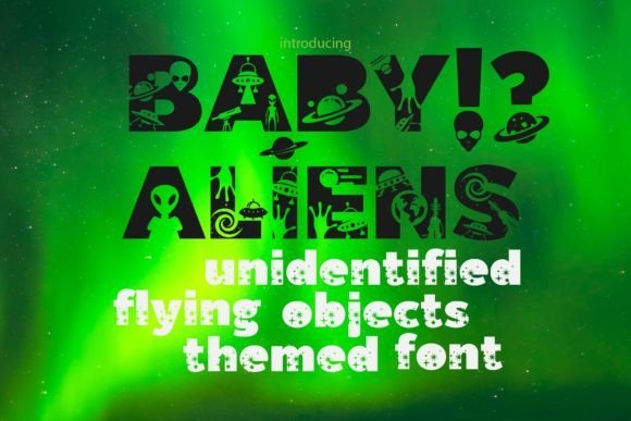 Baby Aliens Font - Featured Image