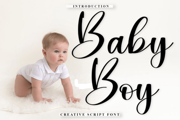 Baby Boy Font - Featured Image