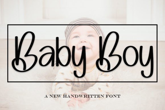 Baby Boy Font - Featured Image