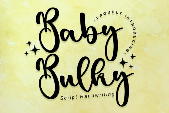 Baby Bulky Font - Featured Image