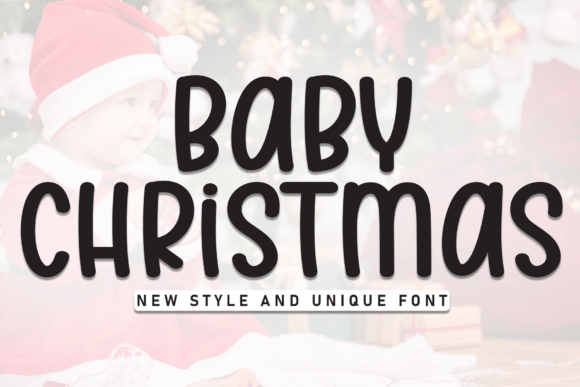 Baby Christmas Font - Featured Image