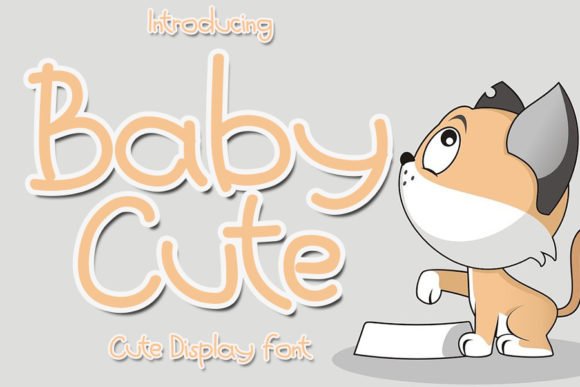 Baby Cute Font - Featured Image