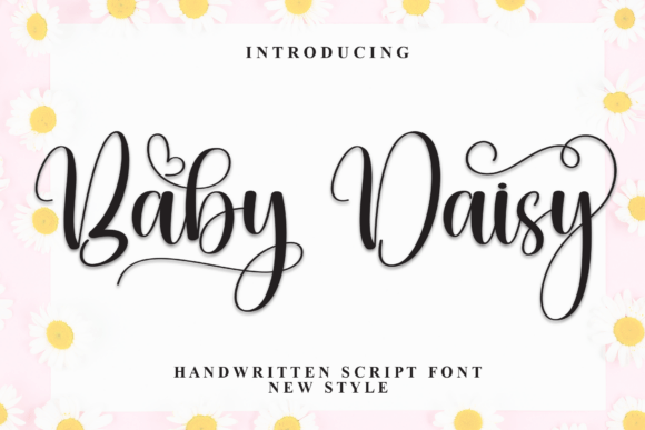 Baby Daisy Font - Featured Image
