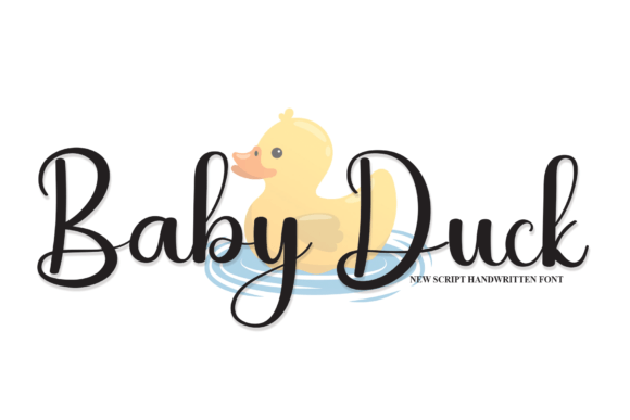 Baby Duck Font - Featured Image