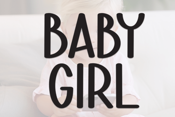 Baby Girl Font - Featured Image