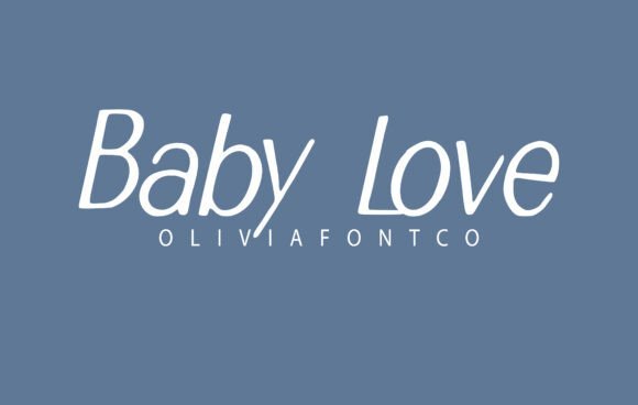 Baby Love Font - Featured Image