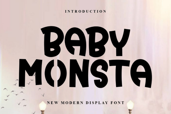 Baby Monsta Font - Featured Image