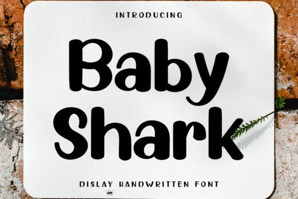 Baby Shark Font - Featured Image
