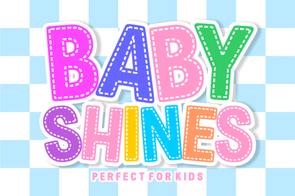Baby Shines Font - Featured Image